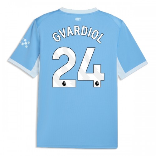 Nogometni Dres Manchester City Gvardiol 24 Domaći 26/27 Nogometni Dres Manchester City Gvardiol 24 Domaći 26/27