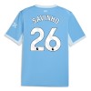 Nogometni Dres Manchester City Savinho 26 Domaći 26/27 Nogometni Dres Manchester City Savinho 26 Domaći 26/27