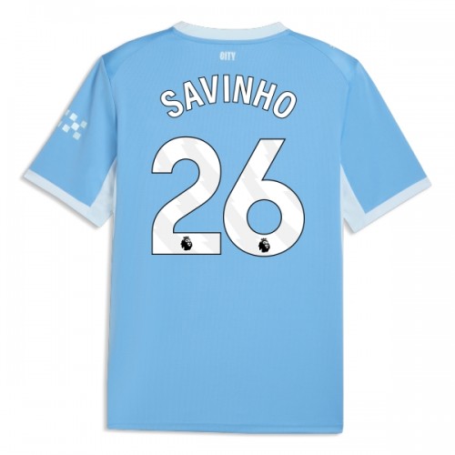 Nogometni Dres Manchester City Savinho 26 Domaći 26/27 Nogometni Dres Manchester City Savinho 26 Domaći 26/27