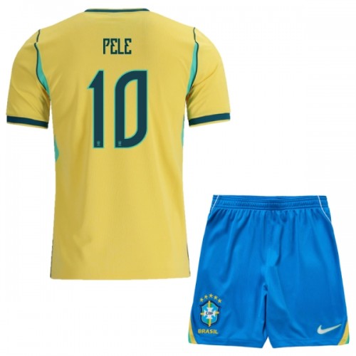 Dječji - Dres + Kratke Hlače Brazil Pele 10 Domaći SP 2026 Dječji - Dres + Kratke Hlače Brazil Pele 10 Domaći SP 2026