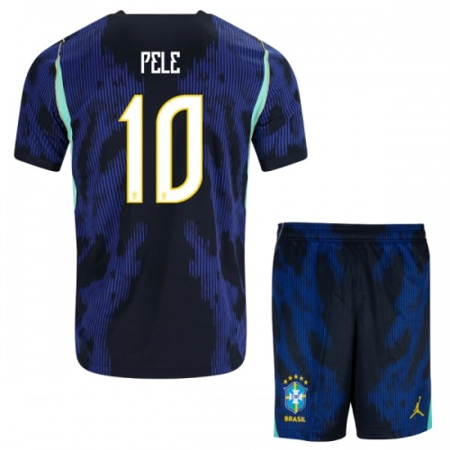 Dječji - Dres + Kratke Hlače Brazil Pele 10 Gostujući SP 2026 Dječji - Dres + Kratke Hlače Brazil Pele 10 Gostujući SP 2026