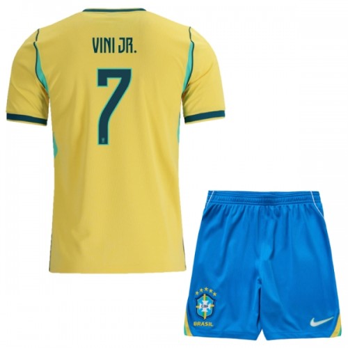 Dječji - Dres + Kratke Hlače Brazil Vini JR. 7 Domaći SP 2026 Dječji - Dres + Kratke Hlače Brazil Vini JR. 7 Domaći SP 2026