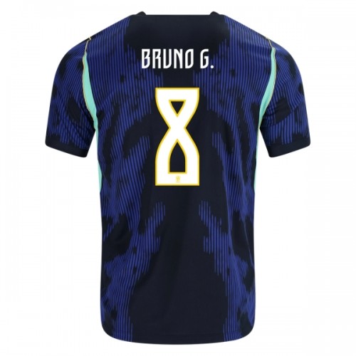 Nogometni Dres Brazil Bruno Guimaraes 8 Gostujući SP 2026 Nogometni Dres Brazil Bruno Guimaraes 8 Gostujući SP 2026