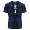Nogometni Dres Brazil Marquinhos 4 Gostujući SP 2026