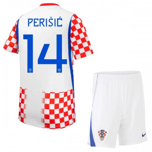 Dječji - Dres + Kratke Hlače Hrvatska Perišić 14 Domaći SP 2026 Dječji - Dres + Kratke Hlače Hrvatska Perišić 14 Domaći SP 2026