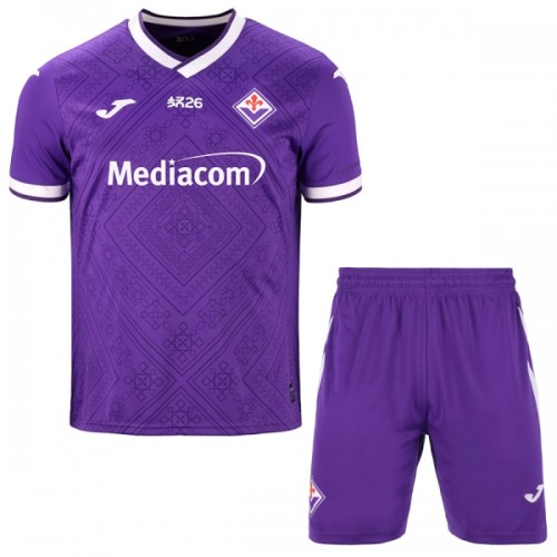 Dječji - Dres + Kratke Hlače ACF Fiorentina Domaći 26/27 Dječji - Dres + Kratke Hlače ACF Fiorentina Domaći 26/27