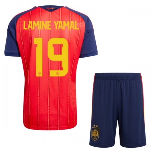 Dječji - Dres + Kratke Hlače Španjolska 2 Stars Lamine Yamal 19 Domaći SP 2026 Dječji - Dres + Kratke Hlače Španjolska 2 Stars Lamine Yamal 19 Domaći SP 2026
