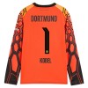 Nogometni Dres Borussia Dortmund Kobel 1 Domaći Golmanski 26/27 Naranča Dugi rukav Nogometni Dres Borussia Dortmund Kobel 1 Domaći Golmanski 26/27 Naranča Dugi rukav