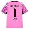 Nogometni Dres Borussia Dortmund Kobel 1 Gostujući Golmanski 26/27 Ružičasta Nogometni Dres Borussia Dortmund Kobel 1 Gostujući Golmanski 26/27 Ružičasta