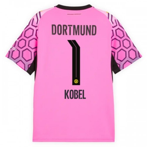 Nogometni Dres Borussia Dortmund Kobel 1 Gostujući Golmanski 26/27 Ružičasta Nogometni Dres Borussia Dortmund Kobel 1 Gostujući Golmanski 26/27 Ružičasta