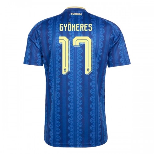 Nogometni Dres Švedska Gyokeres 17 Gostujući SP 2026 Nogometni Dres Švedska Gyokeres 17 Gostujući SP 2026