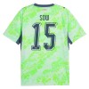 Nogometni Dres Švicarska Djibril Sow 15 Gostujući SP 2026 Nogometni Dres Švicarska Djibril Sow 15 Gostujući SP 2026