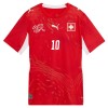 Nogometni Dres Švicarska Granit Xhaka 10 Domaći SP 2026