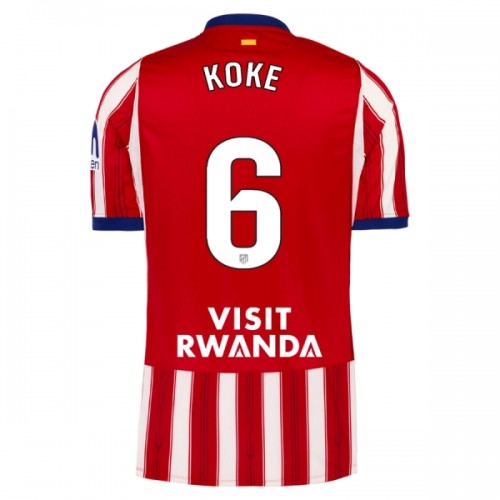 Nogometni Dres Atlético Madrid Koke 6 Domaći 26/27 Nogometni Dres Atlético Madrid Koke 6 Domaći 26/27
