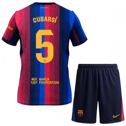 Dječji - Dres + Kratke Hlače FC Barcelona Cubarsi 5 Domaći 26/27 Dječji - Dres + Kratke Hlače FC Barcelona Cubarsi 5 Domaći 26/27