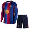 Dječji - Dres + Kratke Hlače FC Barcelona Domaći 26/27 Dugi rukav Dječji - Dres + Kratke Hlače FC Barcelona Domaći 26/27 Dugi rukav