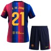 Dječji - Dres + Kratke Hlače FC Barcelona Frenkie de Jong 21 Domaći 26/27 Dječji - Dres + Kratke Hlače FC Barcelona Frenkie de Jong 21 Domaći 26/27
