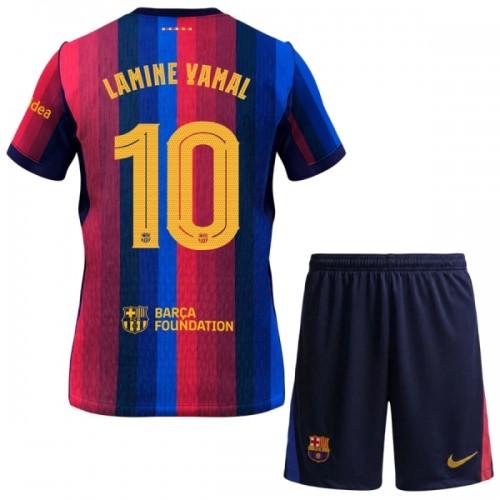 Dječji - Dres + Kratke Hlače FC Barcelona Lamine Yamal 10 Domaći 26/27 Dječji - Dres + Kratke Hlače FC Barcelona Lamine Yamal 10 Domaći 26/27