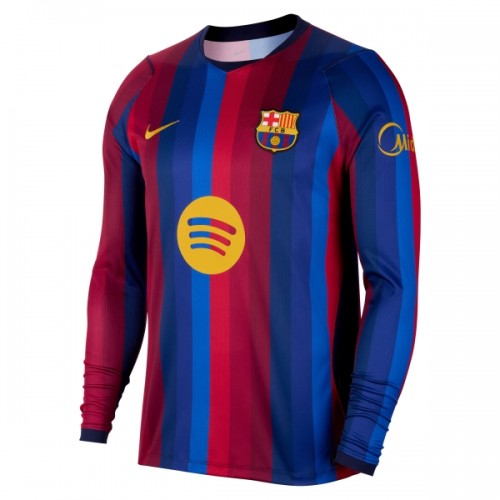 Nogometni Dres FC Barcelona Domaći 26/27 Dugi rukav Nogometni Dres FC Barcelona Domaći 26/27 Dugi rukav