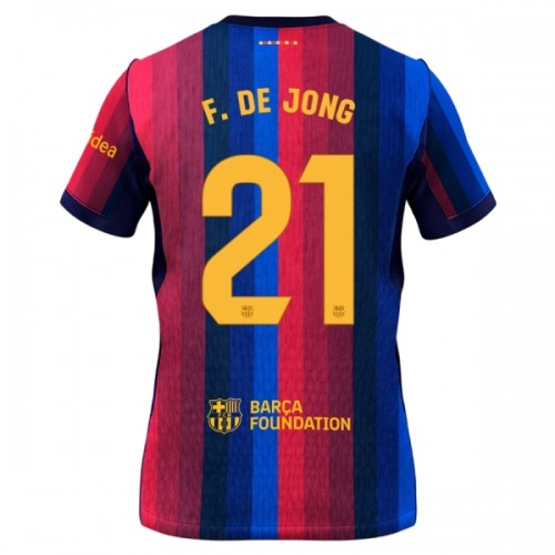 Nogometni Dres FC Barcelona Frenkie de Jong 21 Domaći 26/27 Nogometni Dres FC Barcelona Frenkie de Jong 21 Domaći 26/27