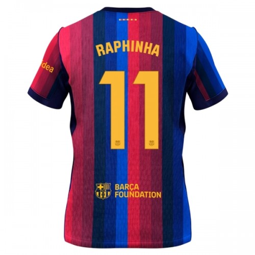 Nogometni Dres FC Barcelona Raphinha 11 Domaći 26/27 Nogometni Dres FC Barcelona Raphinha 11 Domaći 26/27