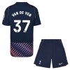 Dječji - Dres + Kratke Hlače Tottenham Hotspur Van De Ven 37 Gostujući 26/27 Dječji - Dres + Kratke Hlače Tottenham Hotspur Van De Ven 37 Gostujući 26/27