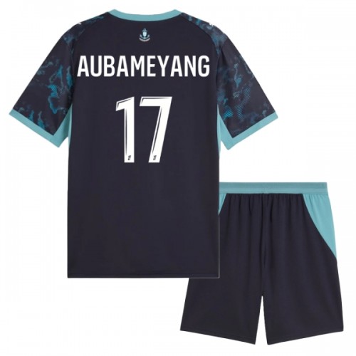 Dječji - Dres + Kratke Hlače Olympique de Marseille Aubameyang 17 Gostujući 26/27 Dječji - Dres + Kratke Hlače Olympique de Marseille Aubameyang 17 Gostujući 26/27