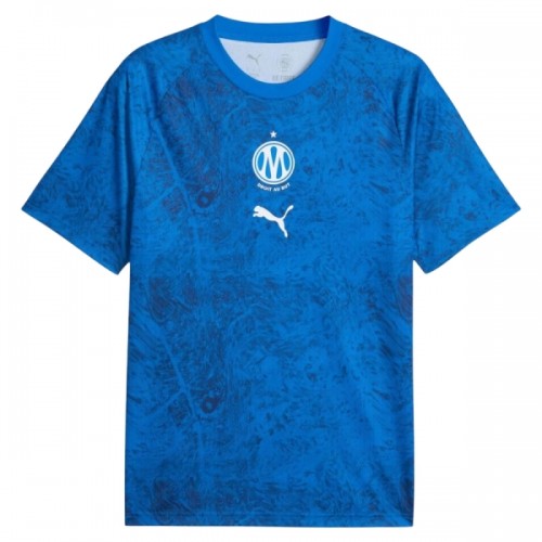 Nogometni Dres Olympique de Marseille Pre-Match 26/27 Plava Nogometni Dres Olympique de Marseille Pre-Match 26/27 Plava