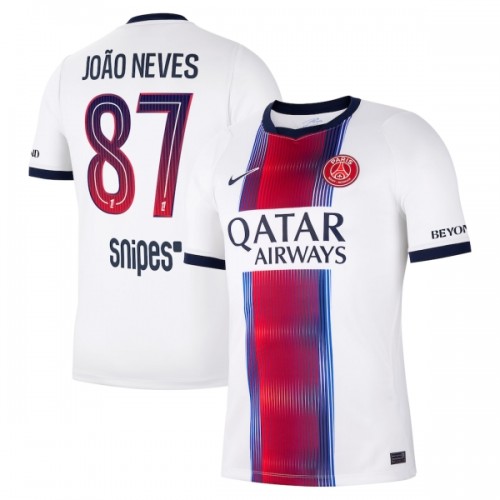 Nogometni Dres Paris Saint-Germain Joao Neves 87 Gostujući 26/27 Nogometni Dres Paris Saint-Germain Joao Neves 87 Gostujući 26/27