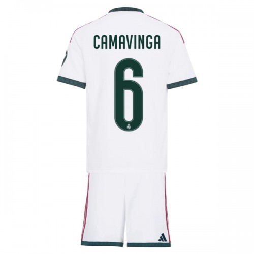 Dječji - Dres + Kratke Hlače Real Madrid Camavinga 6 Domaći 26/27 Dječji - Dres + Kratke Hlače Real Madrid Camavinga 6 Domaći 26/27