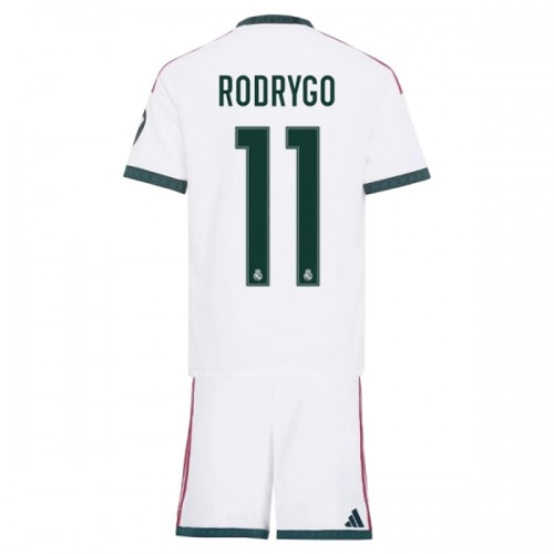 Dječji - Dres + Kratke Hlače Real Madrid Rodrygo 11 Domaći 26/27 Dječji - Dres + Kratke Hlače Real Madrid Rodrygo 11 Domaći 26/27