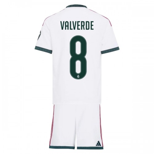Dječji - Dres + Kratke Hlače Real Madrid Valverde 8 Domaći 26/27 Dječji - Dres + Kratke Hlače Real Madrid Valverde 8 Domaći 26/27