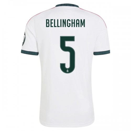 Nogometni Dres Real Madrid Bellingham 5 Domaći 26/27 Nogometni Dres Real Madrid Bellingham 5 Domaći 26/27