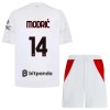 Dječji - Dres + Kratke Hlače AC Milan Modrić 14 Gostujući 26/27