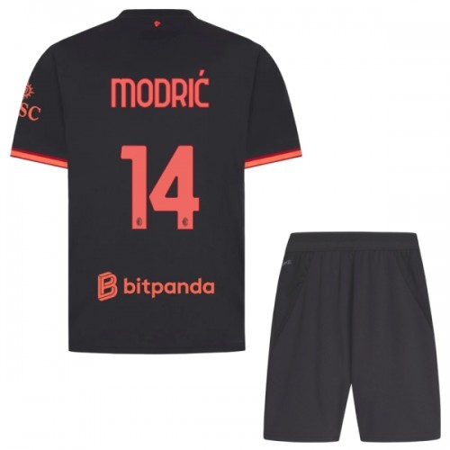 Dječji - Dres + Kratke Hlače AC Milan Modrić 14 Treći 26/27 Dječji - Dres + Kratke Hlače AC Milan Modrić 14 Treći 26/27