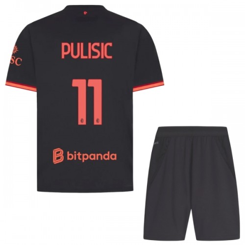 Dječji - Dres + Kratke Hlače AC Milan Pulisic 11 Treći 26/27 Dječji - Dres + Kratke Hlače AC Milan Pulisic 11 Treći 26/27