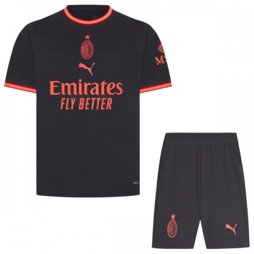 Dječji - Dres + Kratke Hlače AC Milan Treći 26/27 Dječji - Dres + Kratke Hlače AC Milan Treći 26/27
