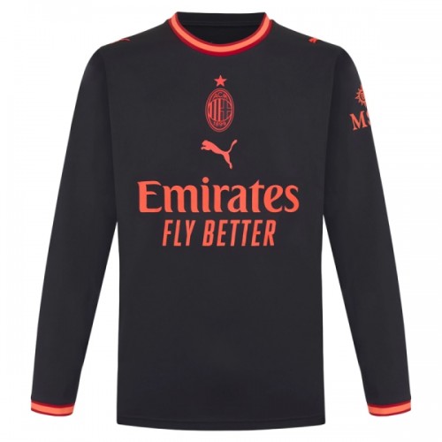 Nogometni Dres AC Milan Treći 26/27 Dugi rukav Nogometni Dres AC Milan Treći 26/27 Dugi rukav