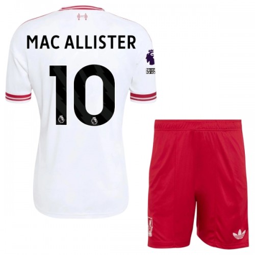 Dječji - Dres + Kratke Hlače Liverpool Mac Allister 10 Gostujući 26/27 Dječji - Dres + Kratke Hlače Liverpool Mac Allister 10 Gostujući 26/27