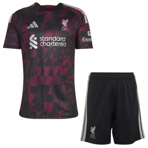 Dječji - Dres + Kratke Hlače Liverpool Treći 26/27 Dječji - Dres + Kratke Hlače Liverpool Treći 26/27