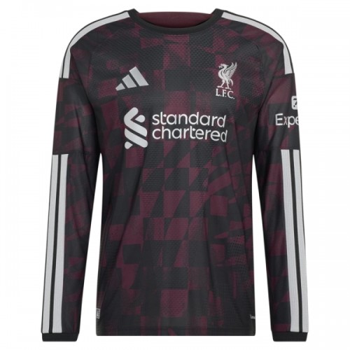 Nogometni Dres Liverpool Treći 26/27 Dugi rukav Nogometni Dres Liverpool Treći 26/27 Dugi rukav