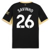 Nogometni Dres Manchester City Savinho 26 Gostujući 26/27