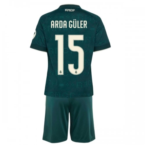 Dječji - Dres + Kratke Hlače Real Madrid Arda Guler 15 Gostujući 26/27 Dječji - Dres + Kratke Hlače Real Madrid Arda Guler 15 Gostujući 26/27