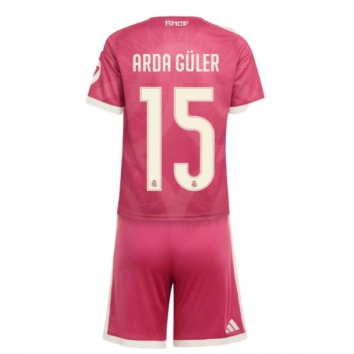 Dječji - Dres + Kratke Hlače Real Madrid Arda Guler 15 Treći 26/27 Dječji - Dres + Kratke Hlače Real Madrid Arda Guler 15 Treći 26/27