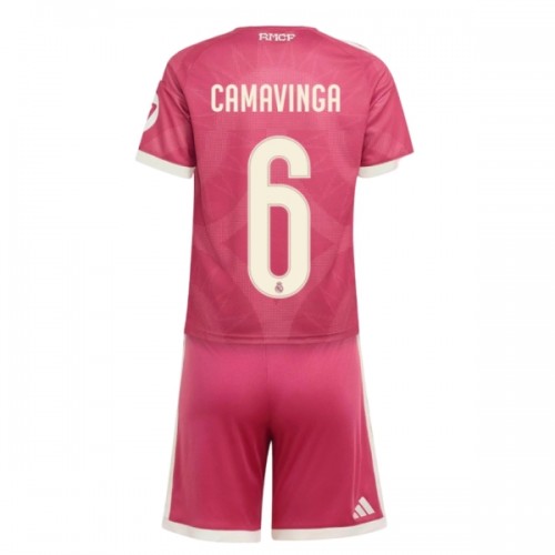 Dječji - Dres + Kratke Hlače Real Madrid Camavinga 6 Treći 26/27 Dječji - Dres + Kratke Hlače Real Madrid Camavinga 6 Treći 26/27