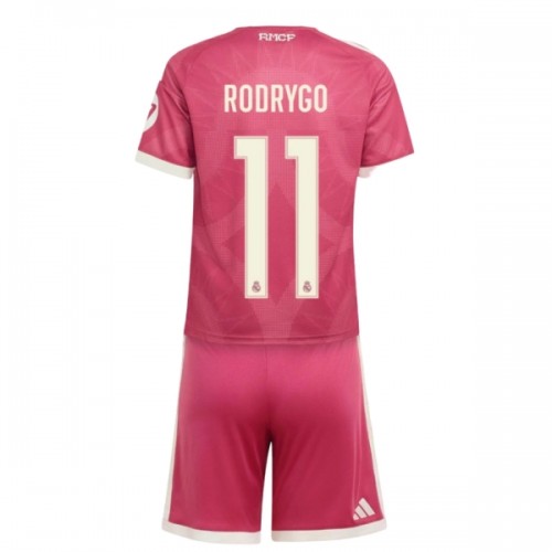Dječji - Dres + Kratke Hlače Real Madrid Rodrygo 11 Treći 26/27 Dječji - Dres + Kratke Hlače Real Madrid Rodrygo 11 Treći 26/27