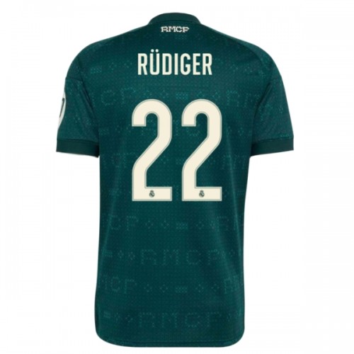 Nogometni Dres Real Madrid Rudiger 22 Gostujući 26/27 Nogometni Dres Real Madrid Rudiger 22 Gostujući 26/27
