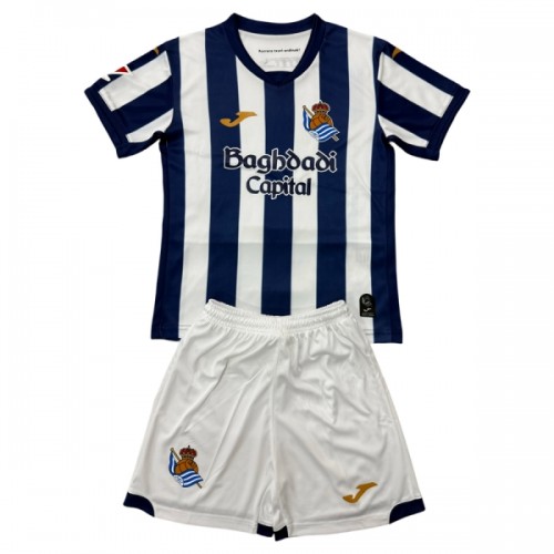 Dječji - Dres + Kratke Hlače Real Sociedad Domaći 26/27 Dječji - Dres + Kratke Hlače Real Sociedad Domaći 26/27