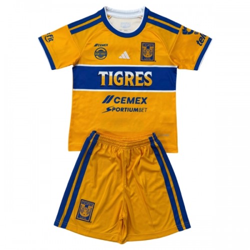 Dječji - Dres + Kratke Hlače Tigres UANL Domaći 26/27 Dječji - Dres + Kratke Hlače Tigres UANL Domaći 26/27