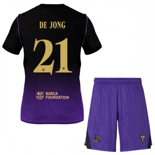 Dječji - Dres + Kratke Hlače FC Barcelona Frenkie de Jong 21 Gostujući 26/27 Dječji - Dres + Kratke Hlače FC Barcelona Frenkie de Jong 21 Gostujući 26/27